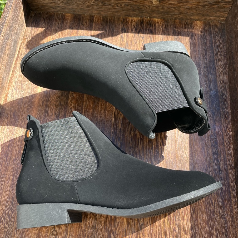 Black Ankle Boots Women’s Size 8